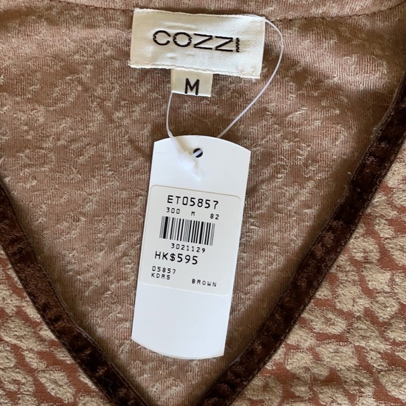 Cozzi Brown Dress - Picture 4 of 6